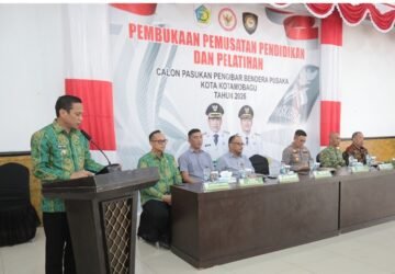 Wali Kota Weny Gaib Buka Pemusatan Diklat Calon Paskibraka Kota Kotamobagu 2026