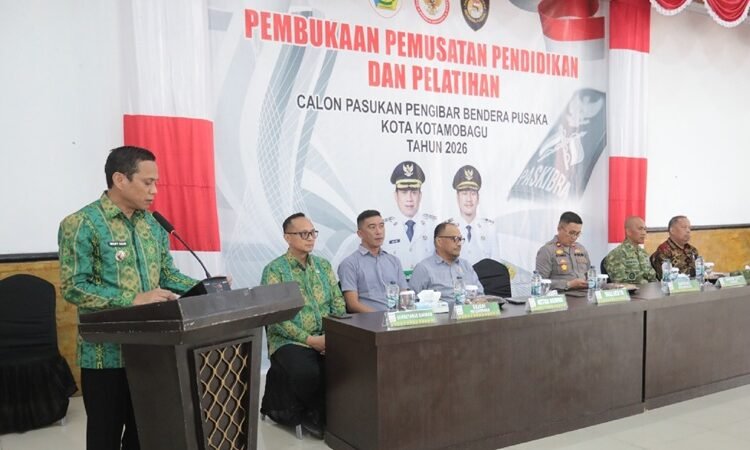 Wali Kota Weny Gaib Buka Pemusatan Diklat Calon Paskibraka Kota Kotamobagu 2026