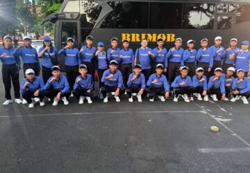 Pelajar Sangihe Raih Juara I Gerak Jalan 8 Kilometer Tingkat SMP
