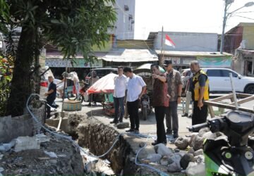 Wali Kota dan Wakil Wali Kota Kotamobagu Cek Langsung Progres Sejumlah Proyek Infrastruktur
