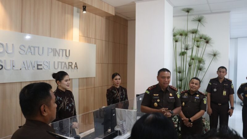 Kejati Sulut Resmikan PTSP, Aduan Pungli Dijanjikan Ditindak 1×24 Jam