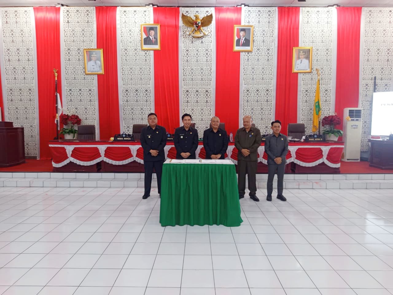 DPRD dan Pemkab Sangihe menyepakati KUA-PPAS Perubahan APBD 2026. (Foto: Ist)