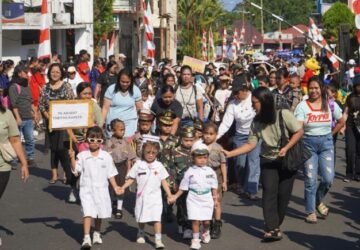 Semarak HAN ke-42 di Sitaro: Momentum Teguhkan Perlindungan dan Wujudkan Kabupaten Ramah Anak