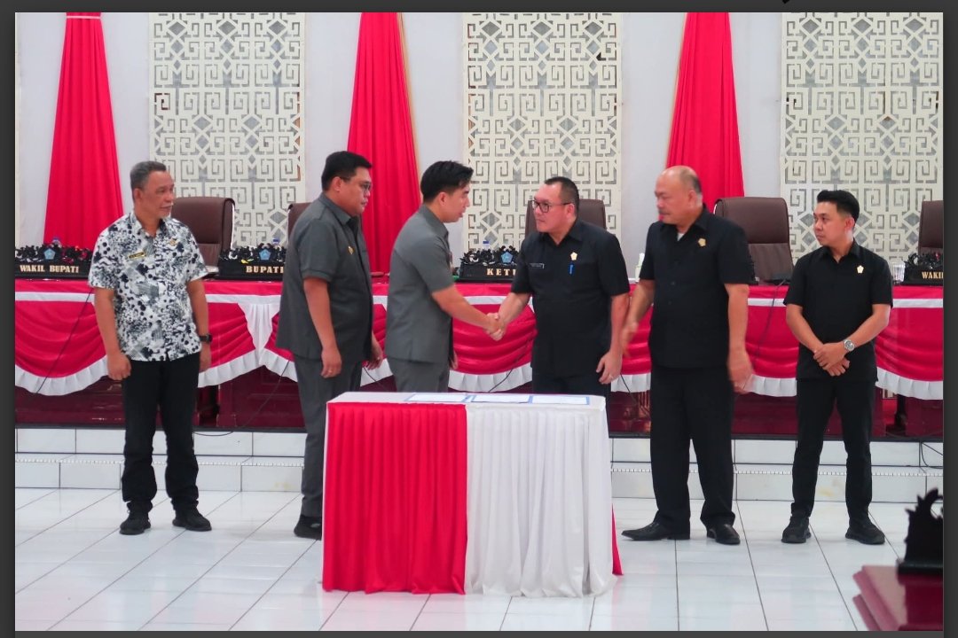 DPRD dan Pemkab Sangihe menyepakati KUA serta PPAS Tahun Anggaran 2027. (Foto: Ist)