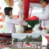 Wakil Wali Kota Pimpin Upacara Penurunan Bendera HUT Ke-81 RI di Kotamobagu Berlangsung Khidmat