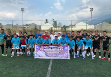 Turnamen Mini Soccer Wartawan Sulut Jadi Ruang Silaturahmi dan Sportivitas