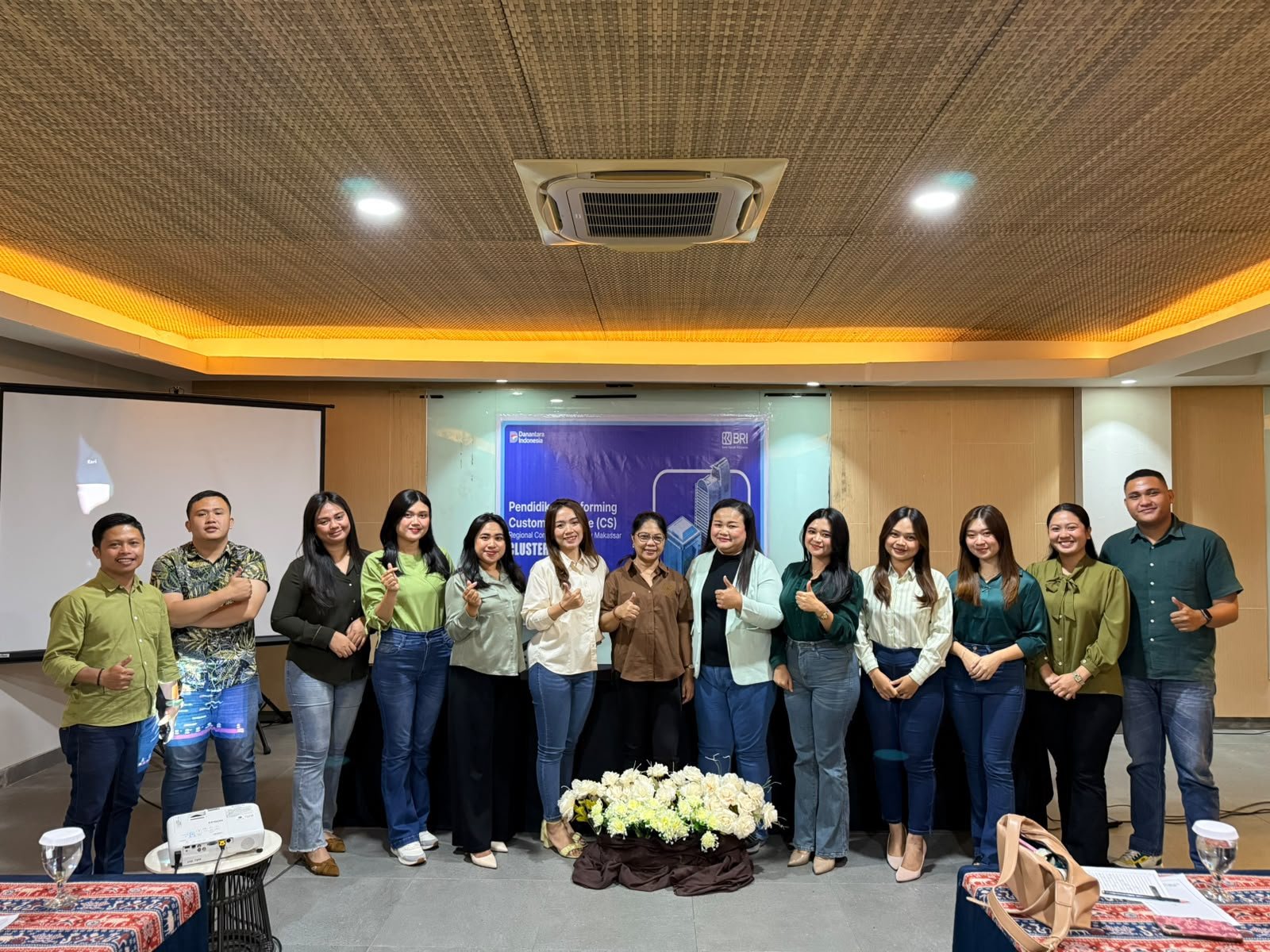 BRI Cabang Tahuna melaksanakan Pendidikan Performing Teller dan Customer Service di Tahuna Beach Hotel (TBH), Sabtu (19/9/2026). (Foto: Ist)