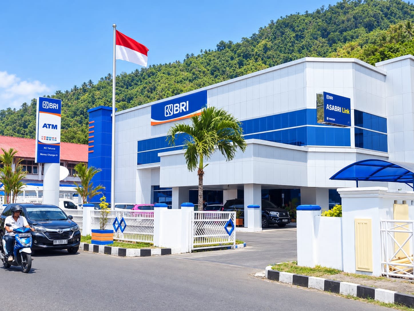 Kantor Cabang BRI Tahuna. (Foto: Ist)