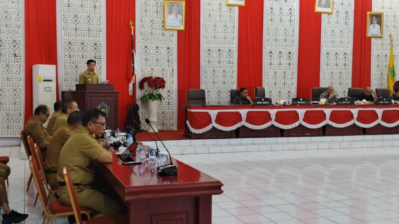 DPRD Sangihe Gelar Paripurna Penyampaian Ranperda dan Nota Keuangan Perubahan APBD 2026