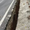 Proyek Jalan Rp50 Miliar Lebih di Sangihe Retak hingga Jebol, LSM Desak KPK Periksa