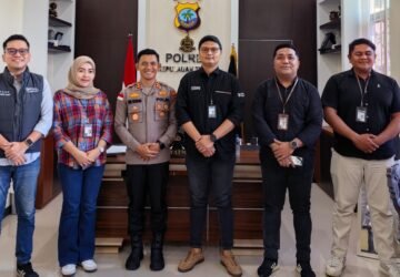 Pererat Sinergi, Pinca BRI Tahuna Silaturahmi dengan Kapolres Talaud