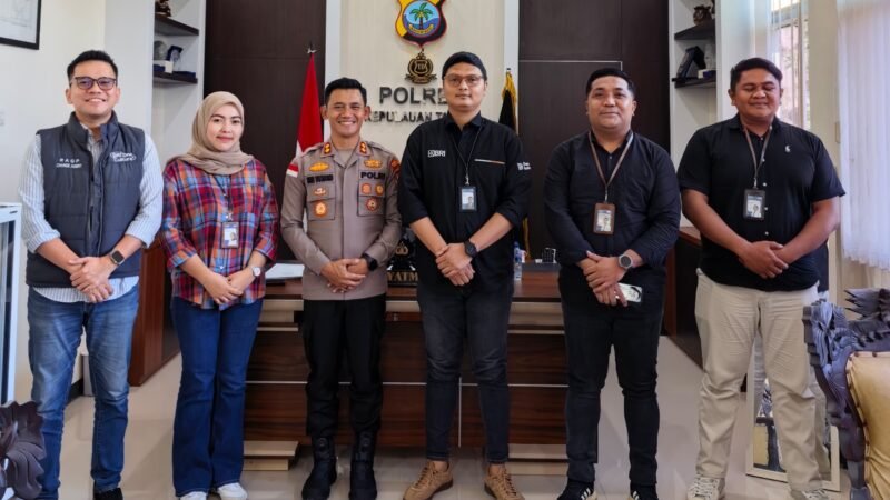 Pererat Sinergi, Pinca BRI Tahuna Silaturahmi dengan Kapolres Talaud