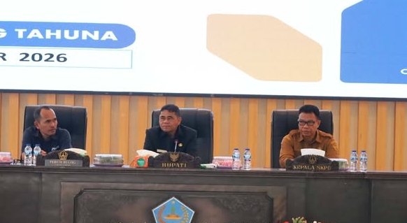 Kawal Penyaluran Bantuan Pangan Tepat Sasaran, Plt Bupati Sitaro Pimpin Evaluasi Alokasi Juli-September 2026