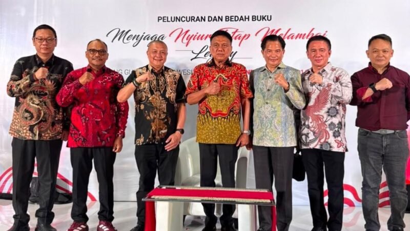 Hadiri Peluncuran Buku Olly Dondokambey, Ketua DPRD Sangihe Perjuangkan Anggaran Talud dan Jalan