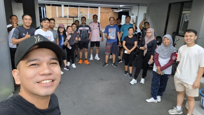 Dukung Budaya Work-Life Balance, Insan Brilian BRI Tahuna Rutin Gelar Zumba dan Jalan Sehat