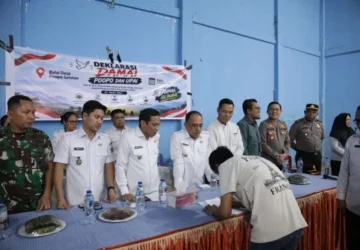 Deklarasi Damai Poopo-Upai, Wali Kota Kotamobagu dan Bupati Bolmong Ajak Masyarakat Jaga Persaudaraan