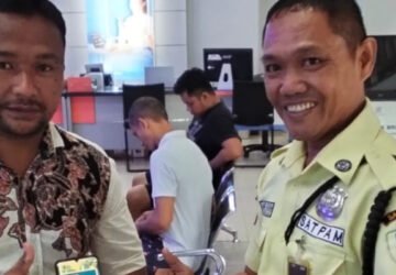 Satpam BRI Tahuna Tak Hanya Jaga Keamanan, tetapi Juga Layani Nasabah