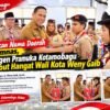 Wali Kota Weny Gaib Sambut Kepulangan Kontingen Pramuka dari Jamnas XII