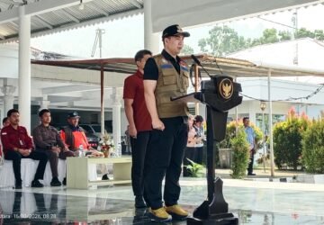 Bupati Sangihe Michael Thungari Resmi Tutup Operasi Penanganan Karhutla Gunung Awu