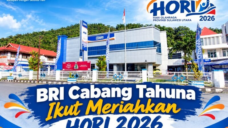 BRI Cabang Tahuna Ikut Meriahkan HORI 2026, Perkuat Sinergi Lewat Olahraga