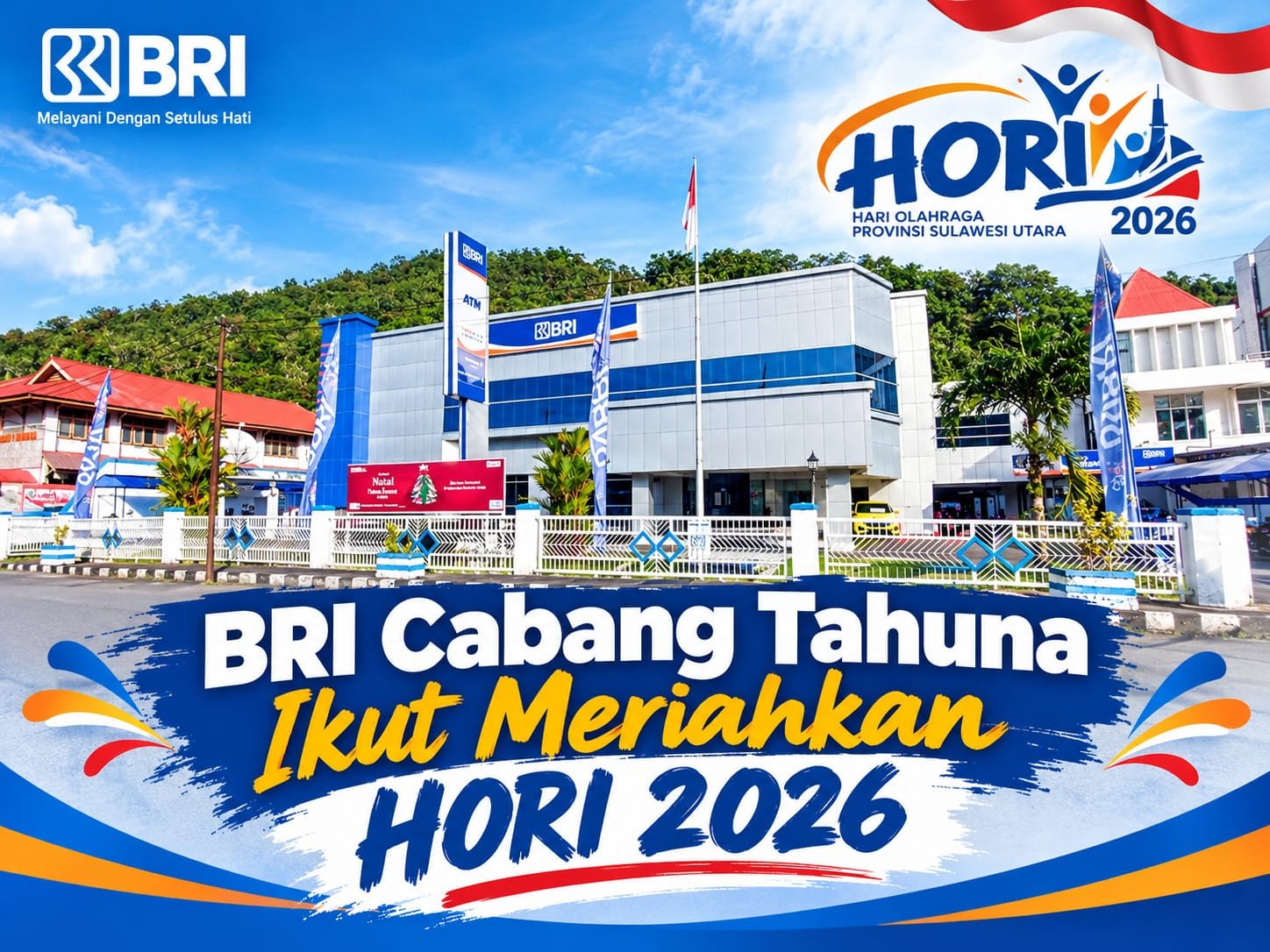 BRI Cabang Tahuna meriahkan HORI 2026. Foto: Ist)