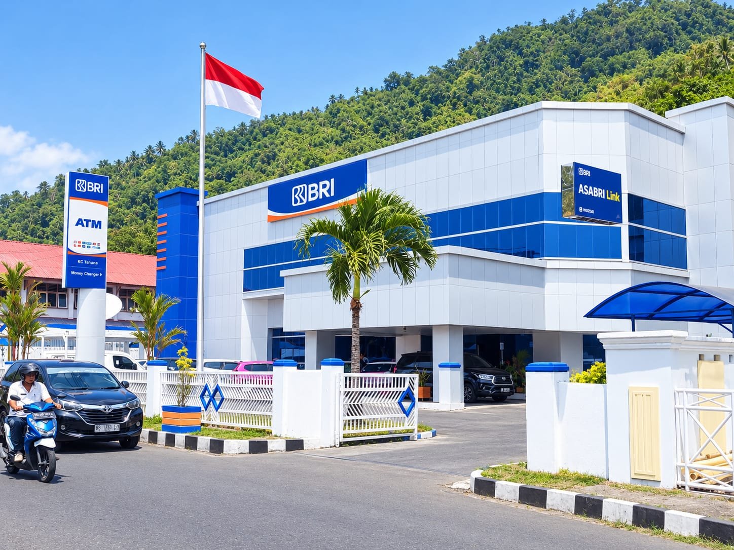 Kantor Cabang BRI Tahuna. (Foto: Ist)