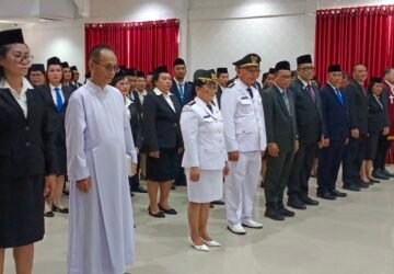 Bupati Sangihe Lantik 62 Pejabat Baru, Dorong Akselerasi Kinerja dan Pelayanan Publik