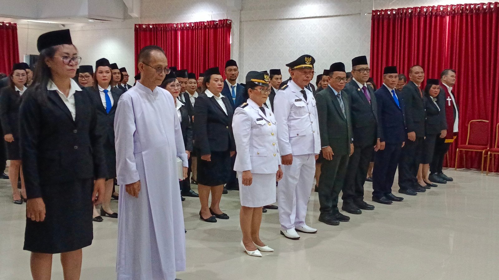 Bupati Sangihe Lantik 62 Pejabat Baru, Dorong Akselerasi Kinerja dan Pelayanan Publik (Foto: Chres L/Snews)