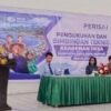 Wakil Bupati Kepulauan Sangihe Hadiri Pengukuhan dan Bimtek Agen Desa PERISAI BPJS Ketenagakerjaan