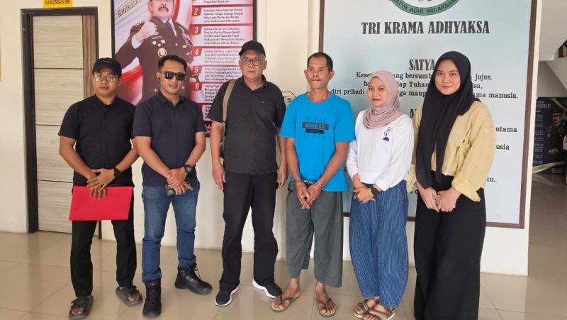 Tim Tabur Kejati Sulut kembali sukses menangkap pelaku kekerasan anak yang sudah buron bertahun-tahun. (foto: Seksi Penkum Kejati Sulut)