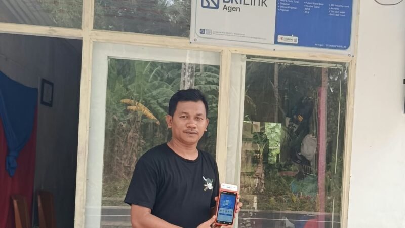 Fauzi Mobile Jadi Titik Layanan Perbankan Warga Raku melalui AgenBRILink
