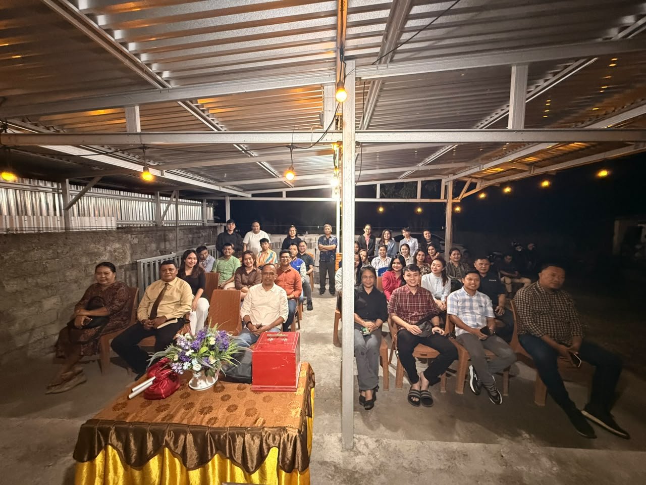 Ibadah rutin kali ini digelar Kamis (8/10/2026) di kediaman Keluarga Neno–Kahiube, Manente, Tahuna. (Foto: Ist)