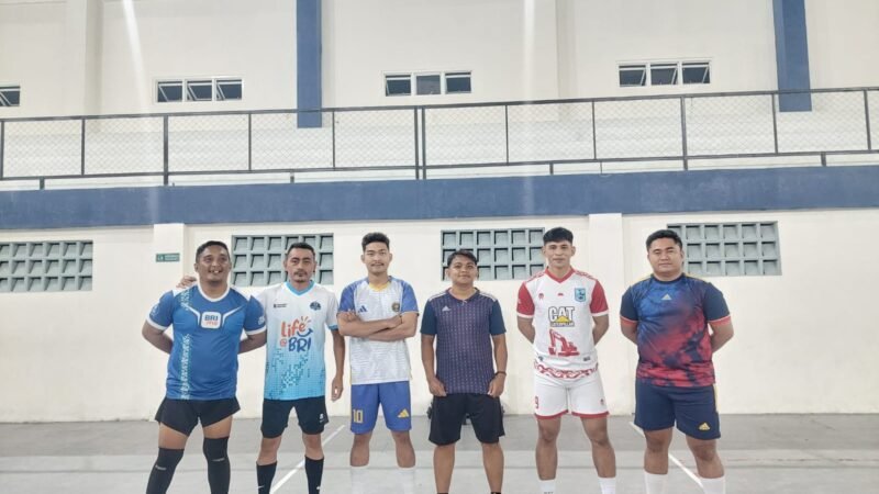 Jaga Kebugaran dan Kekompakan, Brilian Futsal Club BRI Tahuna Rutin Gelar Olahraga