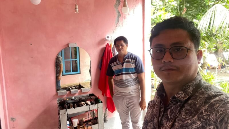 BRI Tahuna Dukung Usaha Pangkas Rambut Meydi Karendehe di Kepulauan Sitaro