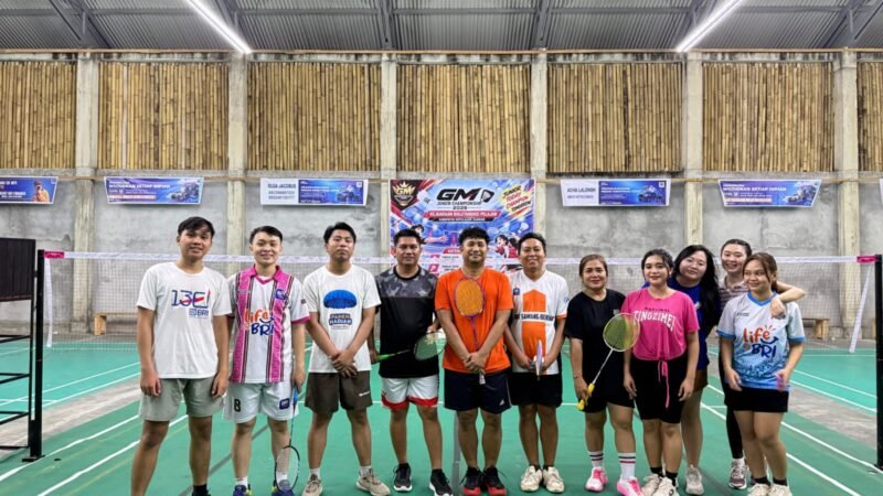 Komunitas Badminton BRI Tahuna Perkuat Kebersamaan Lintas Generasi